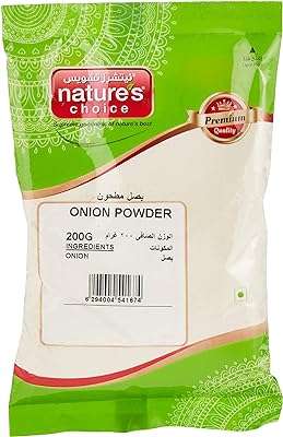 Poudre d'oignon nature's choice 200 g. En quête de produits à petits prix ? DIAYTAR COTE D'IVOIRE  est là pour vous satisfaire ! Explorez notre vaste sélection d'articles allant de la maison à l'électroménager en passant par l'informatique et la mode. Naviguez aisément sur notre site et découvrez un éventail de produits discount qui répondront à toutes vos attentes.