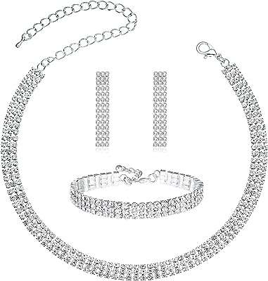 Ensemble de bijoux de mariée en cristal strass pour femmes 3 4 pièces. Simplifiez votre recherche de produits discount avec DIAYTAR COTE D'IVOIRE, votre boutique en ligne ultime. Parcourez notre catalogue complet qui regroupe des articles pour chaque besoin, de la maison à l'électroménager, en passant par l'informatique, la mode et les gadgets. Profitez de nos tarifs compétitifs et achetez intelligemment avec DIAYTAR COTE D'IVOIRE .