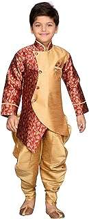 Vêtements indiens sherwani pour enfants de style bollywood. DIAYTAR COTE D'IVOIRE  : la destination incontournable pour des achats discount en ligne. Découvrez notre gamme complète de produits discount allant des indispensables de la maison aux dernières tendances en matière de gadgets et d'informatique. Faites des économies tout en obtenant des articles de qualité en un seul clic !