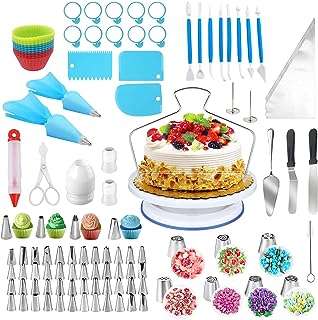 Kit de décoration de gâteaux 132 pièces outils plateau tournant buses pointes. Faites des économies considérables sur vos achats en ligne chez DIAYTAR COTE D'IVOIRE  ! Notre boutique en ligne généraliste offre une variété impressionnante de produits, allant de l'informatique à la mode aux gadgets tendance. Explorez nos offres attractives sur une myriade d'articles, garantissant des prix imbattables sans compromettre la qualité. Ne manquez pas nos offres promotionnelles régulières et simplifiez vos achats avec une livraison rapide et sécurisée !