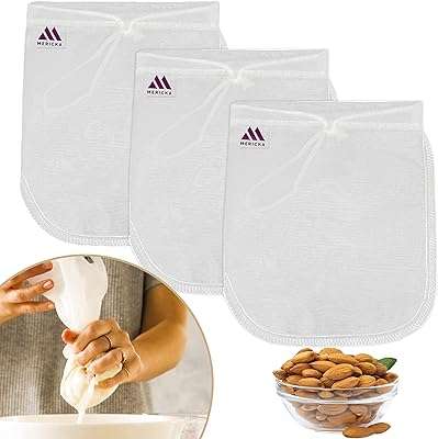 Merika pack de 3 sacs de lait de noix de qualité supérieure 12". Affichez votre style tout en économisant grâce à DIAYTAR COTE D'IVOIRE . Notre boutique en ligne propose une vaste sélection de vêtements, de chaussures et d'accessoires de mode à prix discount. Soyez à la pointe de la tendance sans vous ruiner !