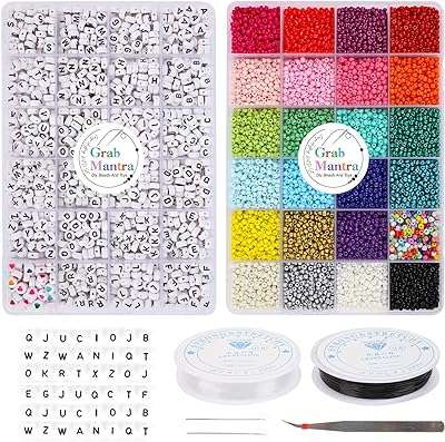 6000 perles de verre grabmantra de 4 mm et lettres avec cordon. Découvrez DIAYTAR COTE D'IVOIRE, votre nouveau repère en ligne pour des achats malins à prix réduit. Parcourez notre catalogue diversifié de produits discount, allant de l'électroménager à l'informatique, en passant par la mode et les gadgets. Obtenez les meilleures offres sans sacrifier la qualité, le tout dans le confort de votre foyer.