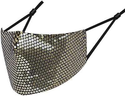 Masque de protection facial élégant lavable pour femmes à paillettes. À la recherche de produits discount de qualité ? Ne cherchez plus ! DIAYTAR COTE D'IVOIRE  vous propose une sélection variée d'articles pour la maison, l'électroménager, l'informatique et la mode à des prix imbattables. N'hésitez plus et faites des économies en optant pour nos offres attractives !