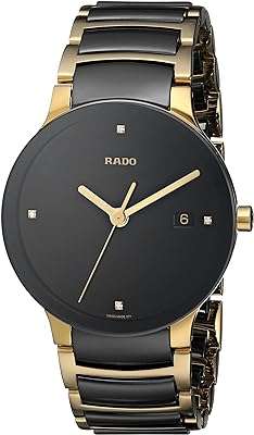 Montre rado centrix pour homme avec bracelet en acier inoxydable plaqué. DIAYTAR COTE D'IVOIRE  vous offre un large choix de produits discount, allant des appareils électroménagers dernier cri aux vêtements à la mode en passant par les gadgets les plus innovants. Faites vos achats en ligne en toute simplicité et bénéficiez de prix avantageux pour équiper votre maison avec style, sans vous ruiner.