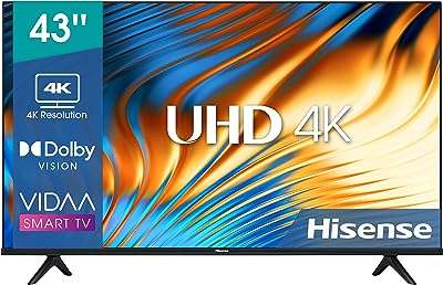 Téléviseur intelligent vidéo hisense 4k uhd 43 pouces dolby vision hdr. DIAYTAR COTE D'IVOIRE, votre destination shopping en ligne pour des promotions exceptionnelles sur des articles d'informatique. Que vous recherchiez un ordinateur portable performant, des accessoires technologiques ou des logiciels, notre boutique discount est là pour vous offrir les meilleurs prix sans compromis sur la qualité. Ne manquez pas nos offres irrésistibles.
