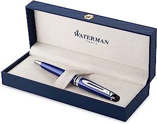 Stylo à bille waterman expert bleu avec garniture chromée pointe moyenne. DIAYTAR COTE D'IVOIRE  - La boutique en ligne qui rend les bonnes affaires accessibles à tous. Parcourez notre sélection de produits discount, de l'électroménager pratique à la mode abordable, tout en profitant de notre engagement envers la qualité. Ne payez plus trop cher pour ce dont vous avez besoin, faites vos achats malins chez nous !