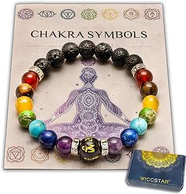 Bracelet double chakra wickstar bijoux en cristal avec pochette et carte de signification. DIAYTAR COTE D'IVOIRE, la boutique en ligne qui rend l'achat de produits discount facile et abordable. Parcourez notre collection variée allant de la maison à l'électroménager, en passant par l'informatique, la mode et les gadgets, et trouvez tout ce dont vous avez besoin à des prix défiant toute concurrence !
