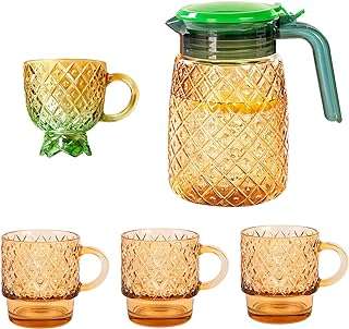 Tasses en verre au design ananas empilables élégantes doré dégradé élégant adapté au jus de lait. Vous cherchez des produits discount de qualité ? Ne cherchez plus, DIAYTAR COTE D'IVOIRE  est là pour vous ! Parcourez notre boutique en ligne et découvrez une variété d'articles pour la maison, l'électroménager, la mode, l'informatique et les gadgets à des prix défiant toute concurrence. Ne manquez pas nos offres spéciales et économisez sur tous vos achats !