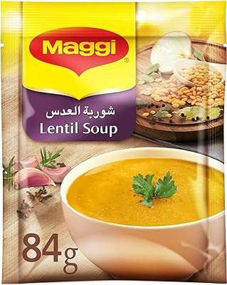 Soupe aux lentilles maggi 84g. DIAYTAR COTE D'IVOIRE - Votre solution en ligne pour des achats discount sans compromis. Plongez dans notre univers où vous trouverez tout ce dont vous avez besoin, de l'électroménager aux articles tendance en passant par les produits informatiques. Faites des économies sans sacrifier la qualité chez nous !