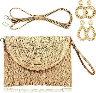 Sac à main en paille pour femmes pochette d'été de plage. En quête des dernières tendances en matière d'informatique à prix abordable ? DIAYTAR COTE D'IVOIRE  est là pour vous ! Explorez notre sélection d'ordinateurs portables, de tablettes et de périphériques informatiques pour trouver les produits les plus performants à des prix attractifs.