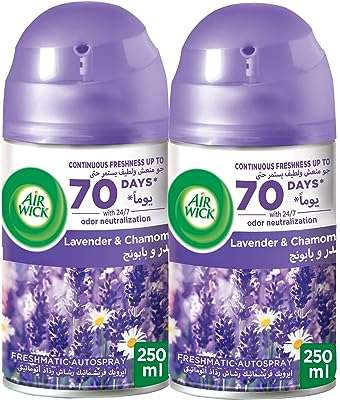 Spray désodorisant automatique air wick freshmatic 250 ml paquet de 2. When it comes to finding discounted products, DIAYTAR COTE D'IVOIRE  is the name you can trust. Explore our wide range of household essentials, electronics, fashionable attire, and cutting-edge gadgets, all at prices that make shopping guilt-free. Experience ultimate savings without compromising on style or functionality.