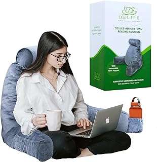 Oreiller de lecture delife oreiller de soutien dorsal ergonomique en mousse peluche pour le dos. DIAYTAR COTE D'IVOIRE  - La solution idéale pour les chasseurs de bonnes affaires en ligne. Trouvez des produits discount de haute qualité dans toutes les catégories, y compris la mode, l'électronique, l'ameublement et bien plus encore. Économisez sans compromis sur la qualité !