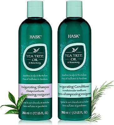 Ensemble de shampoing et après shampooing hask à l'huile d'arbre thé et au romarin pour tous. Faites des économies sur tous vos achats en ligne avec DIAYTAR COTE D'IVOIRE, la référence en termes de boutique en ligne discount. Parcourez notre large gamme de produits allant de la maison à l'électroménager, de l'informatique à la mode et des gadgets, et trouvez tout ce dont vous avez besoin à des prix incroyables. Profitez de nos offres exclusives et commandez dès maintenant pour une livraison rapide à votre porte.