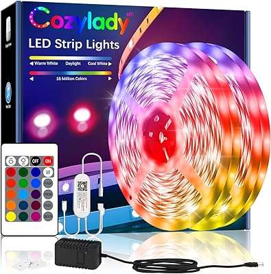 Bande lumineuse led de 15 mètres de 50 pieds de longueur intelligente compatible avec le contrôle. DIAYTAR COTE D'IVOIRE  vous offre un large choix de produits discount, allant des appareils électroménagers dernier cri aux vêtements à la mode en passant par les gadgets les plus innovants. Faites vos achats en ligne en toute simplicité et bénéficiez de prix avantageux pour équiper votre maison avec style, sans vous ruiner.