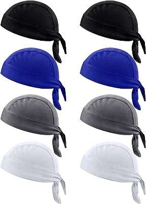 Paquet de 8 chapeaux d'équitation durag absorbant la transpiration pour hommes. DIAYTAR COTE D'IVOIRE, votre destination en ligne pour tous les produits discount dont vous avez besoin. Explorez notre large gamme de produits, allant des gadgets de dernière génération aux vêtements à la mode, en passant par les équipements informatiques et bien plus encore, le tout à des prix imbattables.