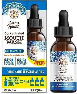 Rince bouche concentré gurunanda aide à lutter contre la mauvaise haleine favorise le blanchiment des dents. Vous cherchez des produits discount de qualité ? Ne cherchez plus, DIAYTAR COTE D'IVOIRE  est là pour vous ! Parcourez notre boutique en ligne et découvrez une variété d'articles pour la maison, l'électroménager, la mode, l'informatique et les gadgets à des prix défiant toute concurrence. Ne manquez pas nos offres spéciales et économisez sur tous vos achats !