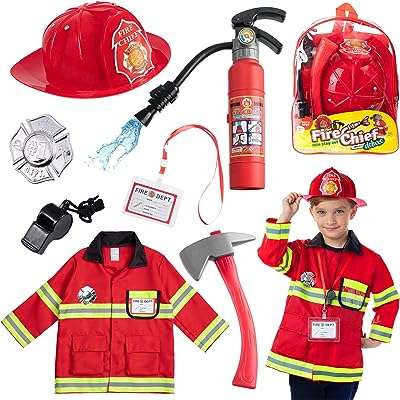 Born toys ensemble de 8 costumes de pompier lavables avancés et accessoires avec véritable. DIAYTAR COTE D'IVOIRE  est votre guichet unique pour des produits discount de haute qualité. Parcourez notre large sélection d'articles, allant des appareils électroménagers essentiels aux produits informatiques, en passant par les accessoires mode et les gadgets dernier cri, tout en profitant de prix imbattables.