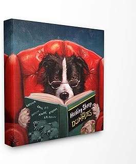 Stupell industries berger de chien de berger lisant pour les nuls peinture amusante sur toile. DIAYTAR COTE D'IVOIRE  est la solution idéale pour les amateurs de bonnes affaires. Notre boutique en ligne propose une gamme complète de produits discount, allant des articles pour la maison à l'informatique, en passant par l'électroménager et la mode. Faites des économies sur vos achats tout en bénéficiant de produits de qualité chez DIAYTAR COTE D'IVOIRE .
