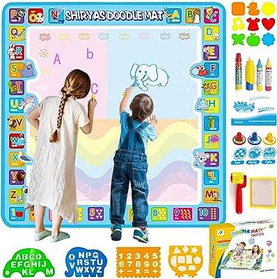 Cherryeas 100cm x tapis de peinture à l'eau magique jumbo jouet éducatif pour l'aquarelle. À la recherche de bonnes affaires ? Ne cherchez plus ! DIAYTAR COTE D'IVOIRE  est là pour vous. Avec une gamme complète de produits discount, allant de la maison à l'électroménager, de l'informatique à la mode et aux gadgets tendance, vous trouverez sûrement ce que vous cherchez tout en réalisant des économies substantielles.