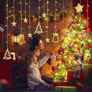 Tomoville rideau de noël bande lumineuse led motif cloches cloches lumières stroboscopiques intérieures et extérieures. DIAYTAR COTE D'IVOIRE  - La référence en ligne pour des achats malins ! Explorez notre catalogue varié incluant des produits discount pour la maison, l'électroménager, l'informatique et la mode. Optez pour la qualité à petit prix et ne manquez pas nos promotions exclusives.