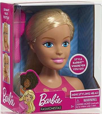 Tête de coiffure barbie mini blonde jpl63415. DIAYTAR COTE D'IVOIRE, la référence des bonnes affaires en ligne ! Explorez notre boutique et découvrez une sélection variée de produits, de la maison à l'informatique en passant par la mode et les gadgets. Profitez de nos prix compétitifs et achetez en toute confiance. Faites de DIAYTAR COTE D'IVOIRE  votre allié shopping, vous ne le regretterez pas.