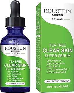 Super sérum roshun tea tree. DIAYTAR COTE D'IVOIRE, votre boutique en ligne préférée pour des offres discount exceptionnelles. Explorez notre assortiment varié comprenant des produits de qualité pour la maison, l'électroménager, l'informatique, la mode et les gadgets, le tout à des prix défiant toute concurrence. Faites confiance à notre expertise et profitez d'une expérience d'achat en ligne pratique et avantageuse.