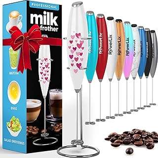 Mousseur électrique portatif à piles powerlix pour café latte cappuccino chocolat. DIAYTAR COTE D'IVOIRE  - La boutique en ligne qui rend les bonnes affaires accessibles à tous. Parcourez notre sélection de produits discount, de l'électroménager pratique à la mode abordable, tout en profitant de notre engagement envers la qualité. Ne payez plus trop cher pour ce dont vous avez besoin, faites vos achats malins chez nous !