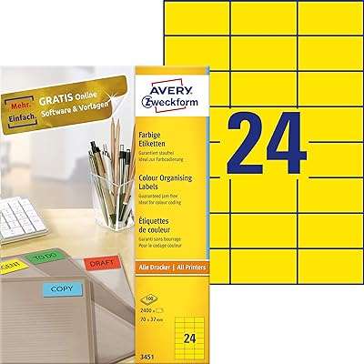 Étiquettes universelles avery zweckform 70 x 37 mm pour toutes les impressions. Ne sacrifiez plus votre budget pour être à la pointe de la technologie ! Optez pour DIAYTAR COTE D'IVOIRE, la plateforme en ligne qui vous propose une large variété de produits informatiques à prix discount. Que vous recherchiez un nouvel ordinateur portable, une tablette ou des accessoires high-tech, vous trouverez tout ce dont vous avez besoin chez nous.