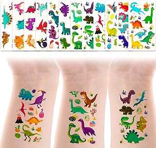 Tatouages ​​de dinosaures pour enfants garçons et filles fournitures de fête