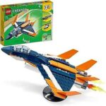 Creator 31126 jet supersonique 3 en 1 (215 pièces). Faites-vous plaisir sans vous ruiner avec DIAYTAR COTE D'IVOIRE, la boutique en ligne qui propose des produits discount pour tous les budgets. Venez découvrir notre sélection de produits pour la maison, l'électroménager, l'informatique et la mode, et profitez de remises exceptionnelles.
