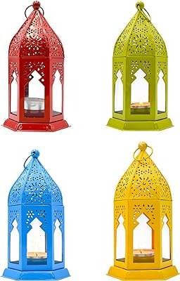 Lanternes à bougies décoratives ensemble de bougeoirs pour la maison | 4 lanternes arabes avec film. Découvrez DIAYTAR COTE D'IVOIRE, votre boutique en ligne généraliste offrant une sélection impressionnante de produits discount. Que vous recherchiez des articles pour votre maison, des appareils électroménagers à la pointe de la technologie, des équipements informatiques ou même les dernières tendances de la mode et les gadgets les plus cool, nous avons tout ce dont vous avez besoin, à des prix incroyablement bas !