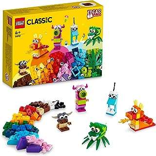 Classic 11017 creators monsters set avec 5 jouets pour enfants. DIAYTAR COTE D'IVOIRE, la référence en ligne pour des produits discount qui ne déçoivent pas. Parcourez notre vaste assortiment d'articles pour la maison, l'électroménager, l'informatique, la mode et les gadgets à des prix abordables. Trouvez tout ce dont vous avez besoin et économisez sans sacrifier la qualité grâce à notre boutique en ligne conviviale et sécurisée.
