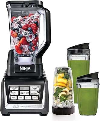 Mélangeur de comptoir nutri ninja bl642 avec support de 1 200 watts. DIAYTAR COTE D'IVOIRE  - Votre destination en ligne pour des achats malins. Explorez notre catalogue diversifié de produits discount, des indispensables du quotidien aux dernières tendances. Faites des économies tout en vous garantissant la satisfaction grâce à nos offres attractives et notre engagement envers un rapport qualité-prix exceptionnel.