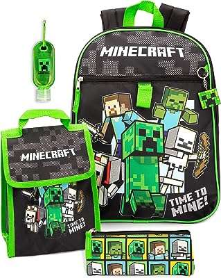 Sac à dos et boîte déjeuner minecraft pour enfants | 5. Découvrez DIAYTAR COTE D'IVOIRE, la boutique en ligne qui vous propose une large gamme de produits discount, de l'électroménager à la mode en passant par l'informatique. Bénéficiez de prix avantageux et d'une expérience de shopping en ligne pratique et économique.