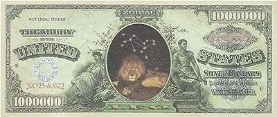 Ensemble de 100 billets d'un million de dollars du zodiaque lion par american. DIAYTAR COTE D'IVOIRE  deviendra rapidement votre référence pour tous vos besoins discount en ligne. Découvrez notre vaste assortiment de produits allant des indispensables de la maison aux dernières innovations technologiques, en passant par les vêtements et les accessoires de mode à prix cassés. Profitez de notre offre exceptionnelle dès maintenant !