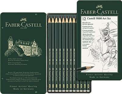 Faber castell 9000 ensemble de crayons graphite 12 pièces (8b 2b) dans une boîte. Découvrez DIAYTAR COTE D'IVOIRE, votre destination incontournable pour des achats discount en ligne. Notre magasin généraliste propose une vaste gamme de produits, allant des articles ménagers pratiques aux appareils électroménagers de pointe, en passant par les gadgets multimédias les plus récents et les vêtements tendance. Faites des économies substantielles tout en vous offrant des produits de la plus haute qualité !