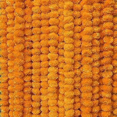 Krati exports guirlande de soucis de 144 m | décoration de mariage. DIAYTAR COTE D'IVOIRE  est la boutique en ligne idéale pour les chasseurs de bonnes affaires. Explorez notre vaste choix de produits à prix discount, parmi lesquels l'électroménager, l'informatique, la mode et les gadgets, et économisez tout en vous faisant plaisir !