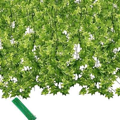 Guirlande de feuilles d'érable artificielles 24 brins de 180 pieds de long couronnes suspendues pour la. DIAYTAR COTE D'IVOIRE  - votre source incontournable de produits discount en ligne. Avec notre sélection diversifiée allant de la maison à l'électroménager, de l'informatique à la mode, profitez de tarifs défiant toute concurrence. Faites des économies intelligentes et commandez dès maintenant !