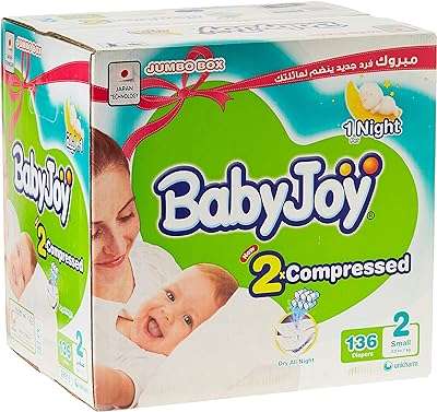Couches doubles compresses babyjoy paquet jumbo petit 2 136 unités 35. DIAYTAR COTE D'IVOIRE  : la référence en matière d'achats discount en ligne ! Découvrez notre large sélection de produits à des prix imbattables, de la maison à l'électroménager, en passant par l'informatique et la mode. Grâce à nos offres exclusives, faites-vous plaisir sans vous ruiner et profitez d'une qualité inégalée !