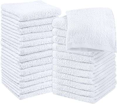 Ensemble de serviettes en coton blanc utopia towels paquet de 24. DIAYTAR COTE D'IVOIRE  - la solution pour des achats discount en ligne simples et rapides. Trouvez tout ce dont vous avez besoin sans vous ruiner, de la maison à l'électroménager en passant par l'informatique et la mode. Profitez de nos prix compétitifs et faites des économies dès maintenant.