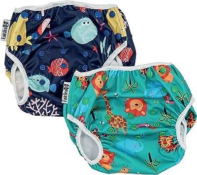 Fakiku swim couches bébé réutilisables lavables nouveau né pour enfant 0 3 ans maillot de bain. Préparez-vous à des économies massives avec DIAYTAR COTE D'IVOIRE . Nous offrons une sélection variée de produits discount, allant des articles ménagers aux gadgets en passant par l'électronique et la mode. Achetez intelligemment et profitez de prix avantageux sur tous vos achats chez nous.