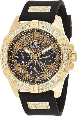 Montre à quartz guess pour homme cadran analogique bracelet en silicone. DIAYTAR COTE D'IVOIRE, l'adresse incontournable pour tous les amateurs de mode à petit prix. Découvrez notre large sélection de vêtements et accessoires tendances pour hommes et femmes, et exprimez votre style sans vous ruiner. Du casual chic au streetwear, notre boutique en ligne vous offre la possibilité de rester à la pointe de la mode à prix discount. Faites-vous plaisir sans vous soucier du coût !