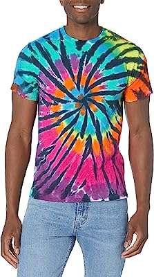 T shirt bleu liquide rainbow spiral streak pour hommes arc en ciel. À la recherche de bonnes affaires en ligne ? Ne cherchez plus ! DIAYTAR COTE D'IVOIRE  vous offre un vaste choix de produits discount, de la maison à l'électroménager, en passant par l'informatique et la mode. Faites-vous plaisir à des prix incroyables et découvrez notre sélection dès maintenant.