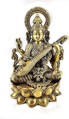 Statue en laiton de la baleine blanche maa saraswati idole déesse. Exprimez votre style sans dépenser une fortune avec DIAYTAR COTE D'IVOIRE . Découvrez notre collection de vêtements tendance à prix discount, des dernières innovations de la mode aux classiques intemporels. Soyez à la mode sans vous ruiner, seulement avec DIAYTAR COTE D'IVOIRE .