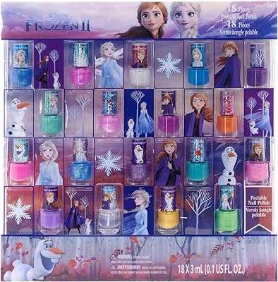 Ensemble de vernis à ongles pelables disney deluxe pour enfants 18. À la recherche de bonnes affaires ? DIAYTAR COTE D'IVOIRE  vous offre une large gamme de produits discount pour la maison, l'électroménager, l'informatique, la mode et les gadgets. Profitez de prix imbattables sans sacrifier la qualité !