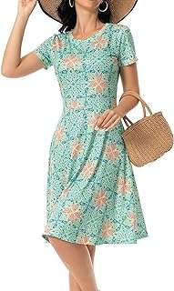 Printemps été robe trapèze évasée décontractée manches évasées courtes col rond longueur aux genoux. Ne dépensez pas une fortune pour obtenir ce que vous désirez ! Découvrez DIAYTAR COTE D'IVOIRE, votre boutique en ligne de référence pour des produits de qualité, allant de l'électroménager aux accessoires de mode, à des prix défiant toute concurrence.