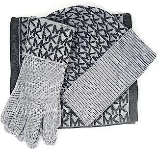Écharpe bonnet et gants avec logo de marque pour femme gris. DIAYTAR COTE D'IVOIRE, votre carrefour en ligne pour des affaires incroyables ! Préparez-vous à être émerveillé par notre vaste gamme de produits discount, allant de l'équipement domestique à l'électroménager, en passant par l'informatique, la mode tendance et les gadgets à prix réduits.