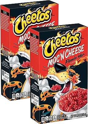 Cheetos mac?n cheese flamin hot saveur (boîte de 59 oz) paquet. DIAYTAR COTE D'IVOIRE  vous propose une expérience de shopping en ligne à petit budget sans compromettre la qualité. Découvrez notre sélection diversifiée de produits discount, allant de l'informatique aux gadgets branchés, en passant par les articles pour la maison et bien plus encore. Faites des économies intelligentes et restez dans la tendance avec DIAYTAR COTE D'IVOIRE .