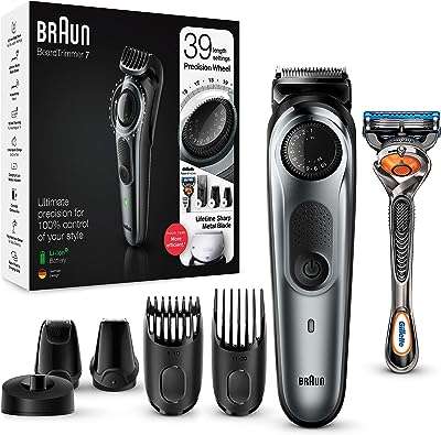Tondeuse à barbe braun 7 39 réglages de longueur roue de précision. Explorez DIAYTAR COTE D'IVOIRE, la boutique en ligne généraliste idéale pour les amateurs de bonnes affaires. Que vous soyez à la recherche d'appareils électroménagers, de produits informatiques ou de vêtements à la mode, notre sélection variée et notre politique de prix discount vous combleront.