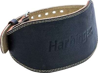 Ceinture d'haltérophilie en cuir rembourrée harbinger avec doublure en daim et boucle. DIAYTAR COTE D'IVOIRE  est votre destination en ligne pour trouver une vaste sélection de produits à prix réduits. Que vous recherchiez des articles pour la maison, des appareils électroménagers de qualité, du matériel informatique ou même des accessoires de mode tendance, vous êtes sûr de trouver les meilleures affaires chez nous !